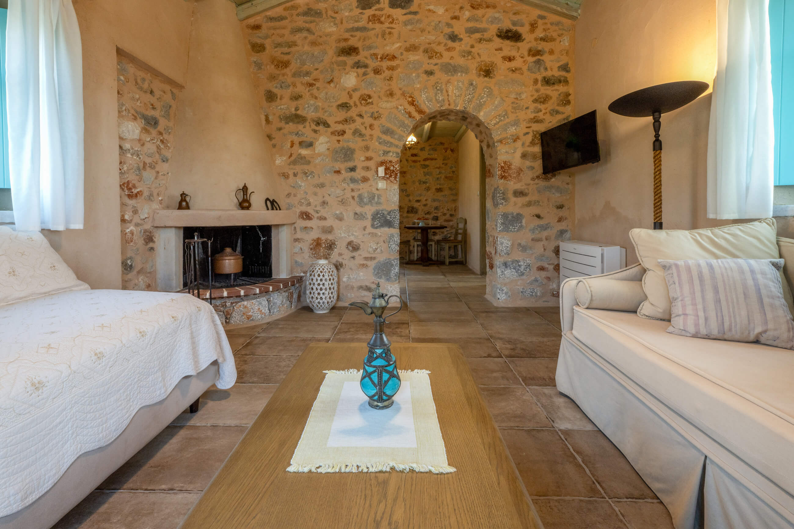 Διαμέρισμα 1 Υπνοδωματίου με τζάκι και θέα στη Θάλασσα